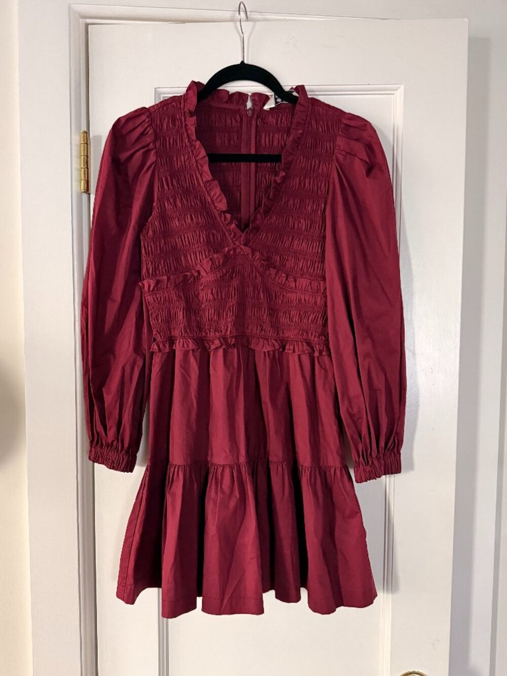 Sea New York Smocked Mini Dress